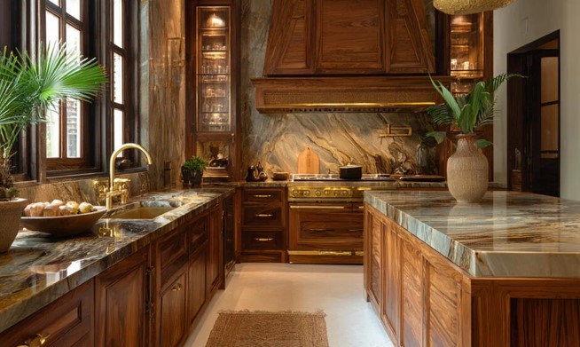 High-End Interior Branding: Defining Luxury with Dark Cabinets